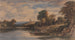 Paesaggio con mulino a vento - Cornelius Varley — vista dell’opera