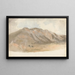 Paesaggio montano nel nord del Galles - Cornelius Varley — quadro incorniciato alla parete