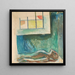 Corpo maschile sulla tavola autoptica - Edvard Munch — presentazione a parete dell’opera