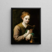 Lettura di Santa Caterina - Correggio — quadro incorniciato alla parete