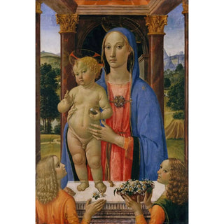 Cosimo Rosselli - Madonna and Child with Angels.webp