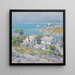 Côtes della Nuova Inghilterra - Childe Hassam — quadro incorniciato alla parete