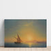 Riproduzione del dipinto Tramonto su Ischia - Ivan Konstantinovich Aivazovsky
