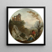 Coppia di pescatori - Charles-François Lacroix — quadro incorniciato alla parete