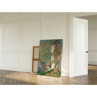 Courtiser - Nils Dardel | Reproduction Tableau Décoration murale affiche copie