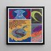 Creazioni Pl14 - Jef de Schilder — quadro incorniciato alla parete
