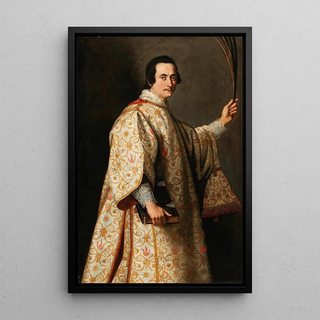 Cristofano Allori - Portrait of a man in the guise of Saint Lawrence.webp