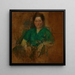 Schizzo di una figura femminile - Olga Boznanska — quadro incorniciato alla parete