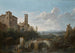 Paesaggio fluviale con rovine di un acquedotto - César Van Loo — vista dell’opera