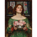 Riproduzione del dipinto Raccogliete i fiori di rosa finché potete - John William Waterhouse