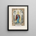 Ascensione della Vergine - Currier & Ives — quadro incorniciato alla parete