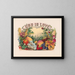 Dio è amore - Currier & Ives — quadro incorniciato alla parete