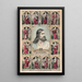 Gesù e i dodici apostoli - Currier & Ives — quadro incorniciato alla parete