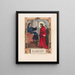 Gesù condannato a morte - Currier & Ives — quadro incorniciato alla parete