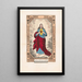 Sacro Cuore di Gesù - Currier & Ives — quadro incorniciato alla parete