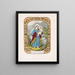 Sainte Marie - Currier & Ives — quadro incorniciato alla parete