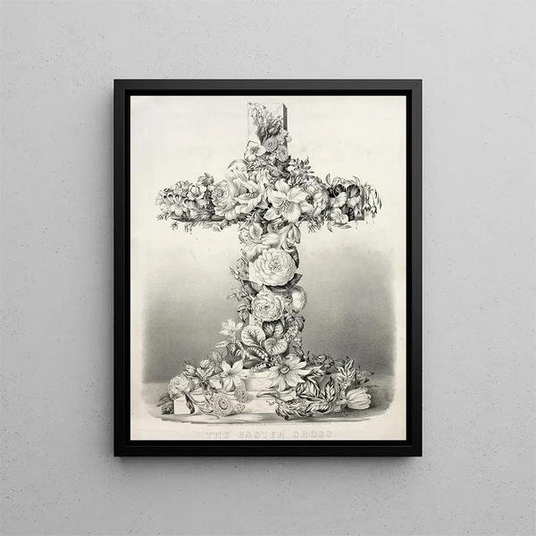 Currier Ives - The Easter cross.webp