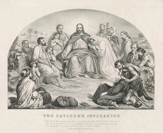 L'invitation du Sauveur - Currier & Ives — vista dell’opera