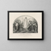 Il grande comando - Currier & Ives — quadro incorniciato alla parete