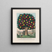 L'Albero della temperanza - Currier Ives — quadro incorniciato alla parete