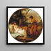 Cymon e Ifigenia - Angelica Kauffmann — quadro incorniciato alla parete