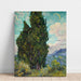 Riproduzione del dipinto Cipresso - Vincent van Gogh
