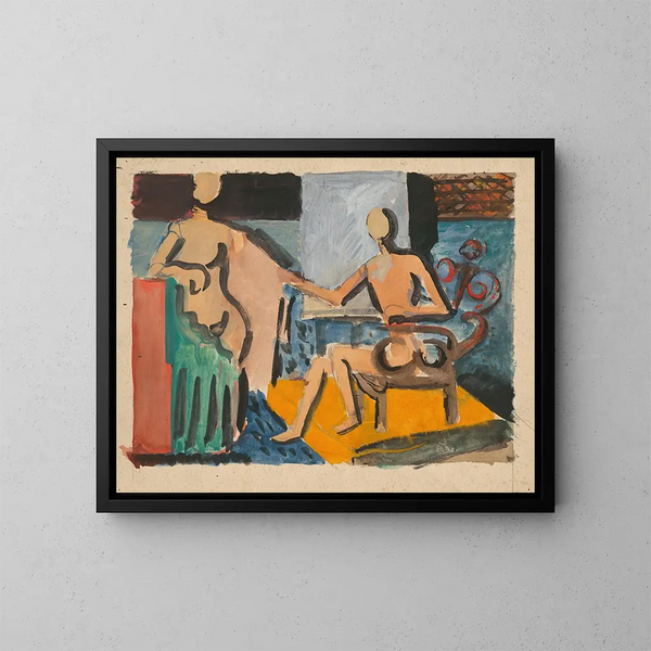 Atelier - Cyprian Majernik — quadro incorniciato alla parete