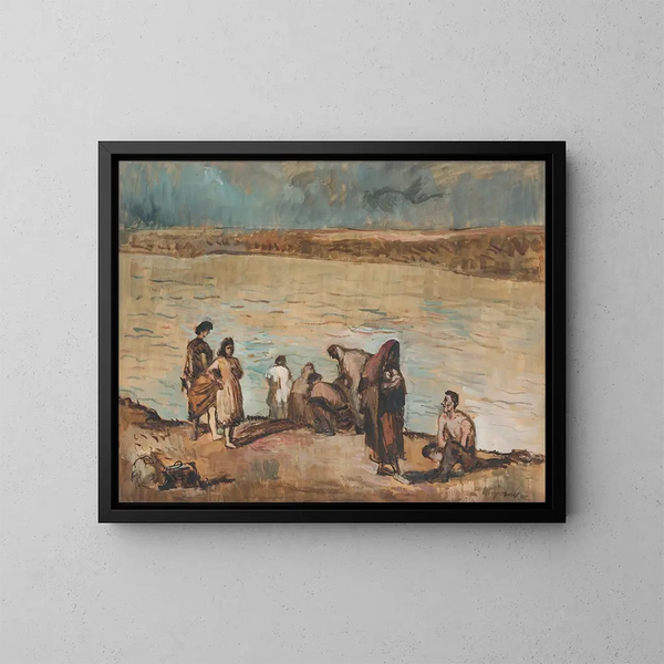 Sans domicile - Cyprian Majernik — quadro incorniciato alla parete