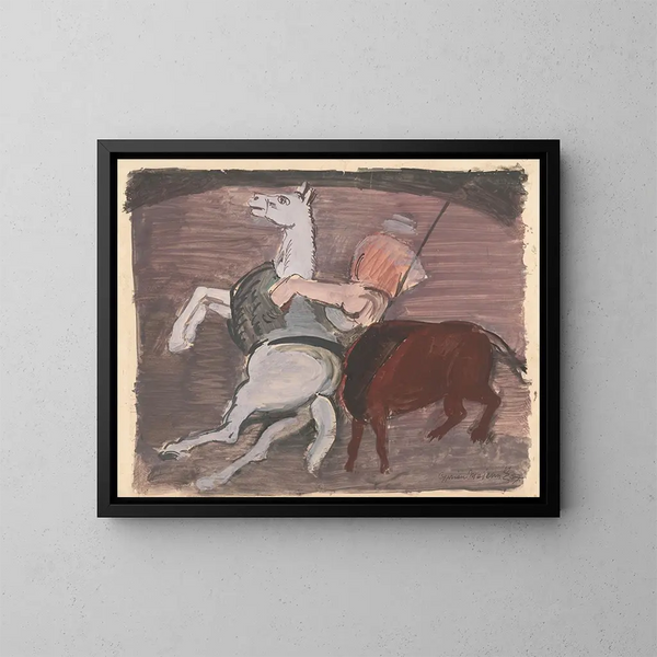 Corrida - Cyprian Majernik — quadro incorniciato alla parete
