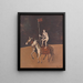 Artista di circo a cavallo - Cyprian Majernik — quadro incorniciato alla parete