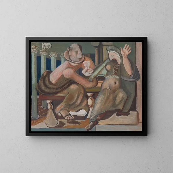 Seduzione - Cyprian Majernik — quadro incorniciato alla parete