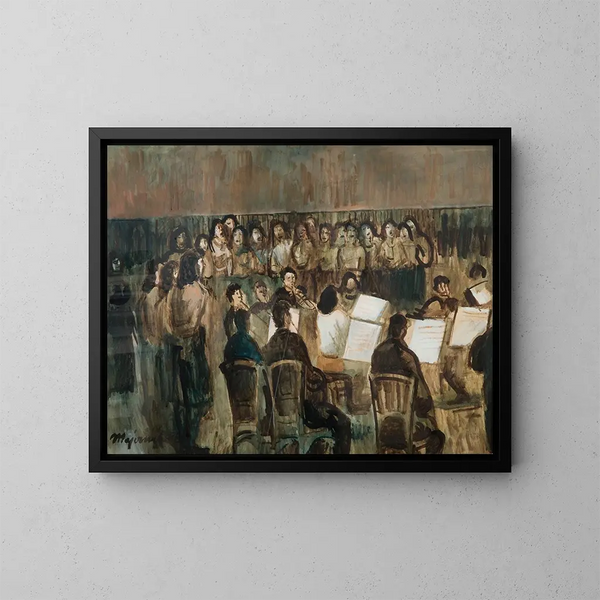 Le Concert - Cyprian Majernik — quadro incorniciato alla parete