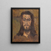 La testa di san Giovanni Battista - Cyprian Majernik — quadro incorniciato alla parete