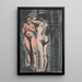 Due figure femminili - Cyprian Majernik — quadro incorniciato alla parete