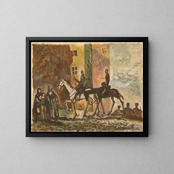 Retour victorieux - Cyprian Majernik — quadro incorniciato alla parete