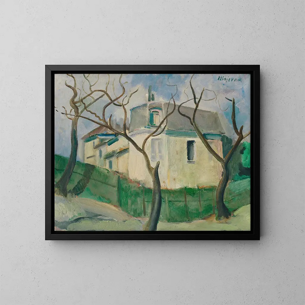 Villa dans le jardin - Cyprian Majernik — quadro incorniciato alla parete