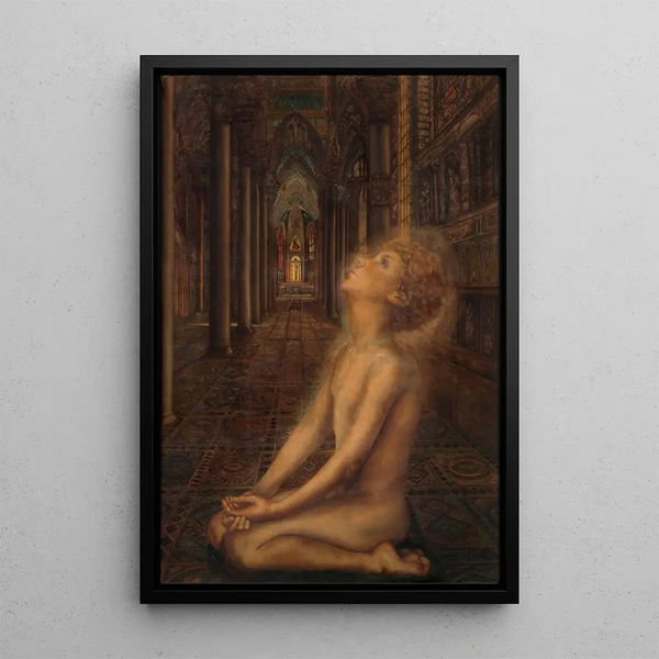 Bambino delle età - Da Loria Norman — quadro incorniciato alla parete