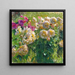 Dahlias - Carl Moll — quadro incorniciato alla parete