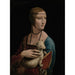 Riproduzione del dipinto Dame à l'hermine - Ritratto di Cecilia Gallerani - Leonardo da Vinci