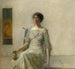 Dame con una Maschera - Thomas Wilmer Dewing — vista dell’opera