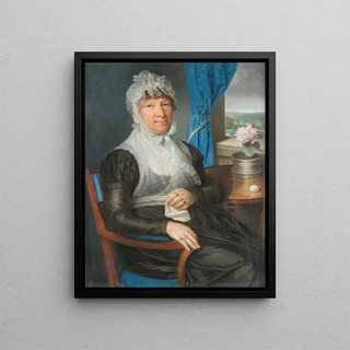 Daniel Caffe - Lady With Needlework At A Window.webp