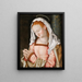 La Vierge en prière - Daniel Fröschl — quadro incorniciato alla parete