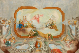 Daniel Gran - Apollo with the Muses Project for a Plafond.webp