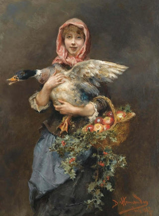 Daniel Hernndez Morillo - Muchacha Con pato The duck Girl.webp