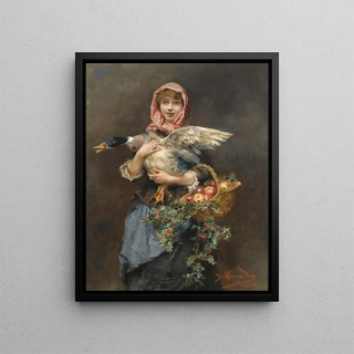 Daniel Hernndez Morillo - Muchacha Con pato The duck Girl.webp