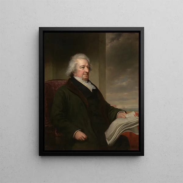 Gulian Crommelin Verplanck - Daniel Huntington — quadro incorniciato alla parete
