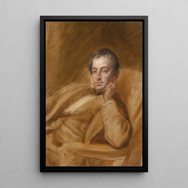 Washington Irving - Daniel Huntington — quadro incorniciato alla parete
