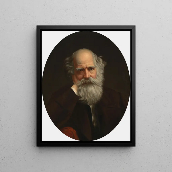 William Cullen Bryant - Daniel Huntington — quadro incorniciato alla parete