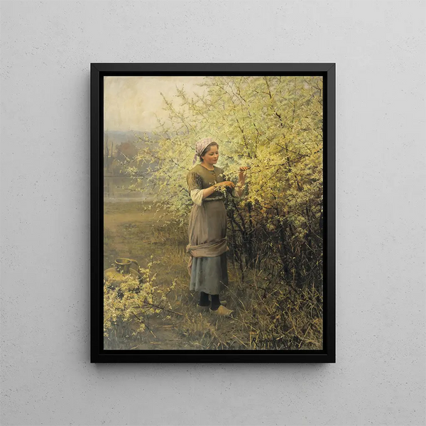 Printemps - Daniel Ridgway Knight — quadro incorniciato alla parete