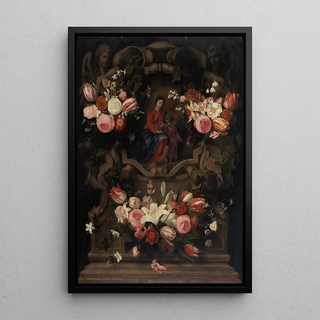 Daniel Seghers - Flower garland with Immaculate Conception.webp